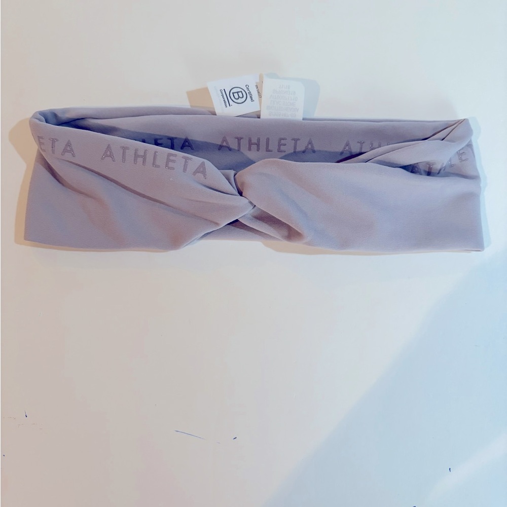 Athleta Lavender Gray Headband One Size